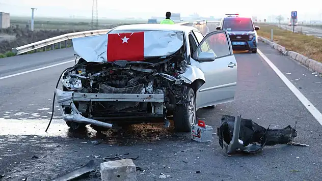 Hacca gitmek için yola çıkan şahıs kazada hayatını kaybetti