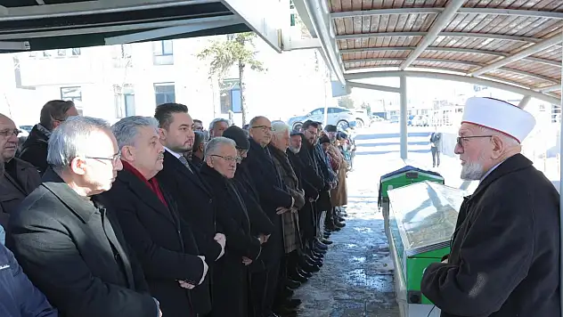 Hacılar Belediyesi eski Başkanı Ekici'nin babası toprağa verildi