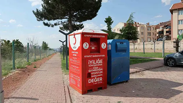 Hacılar'da sokaklara yerleştirildi: Paylaşmanın gücüne aracılık edecek!