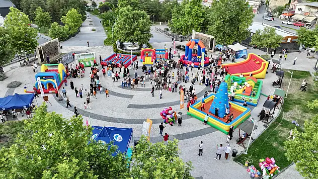 Hacılar'da spor dolu bir gün: Çocuklar doyasıya eğlendi!