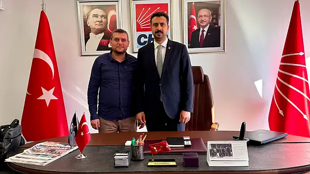 Hacılar'ın yeni başkanından İl Başkanı'na ziyaret!