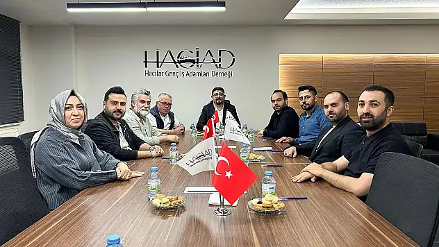 HAGİAD Başkanı'ndan fuar ziyareti