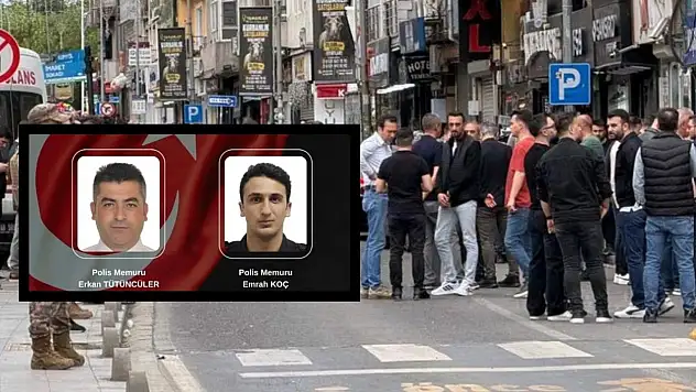 Hain saldırıda iki kahraman polis memuru şehit düştü