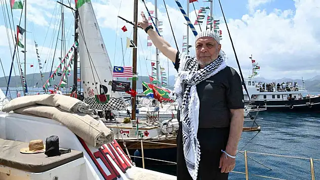 Gazze için yola çıkan filo zorlu hava şartlarıyla karşılaştı