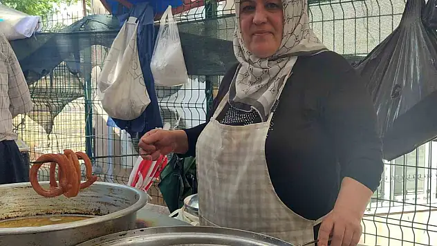 Halka tatlısı geçim kaynağı oldu