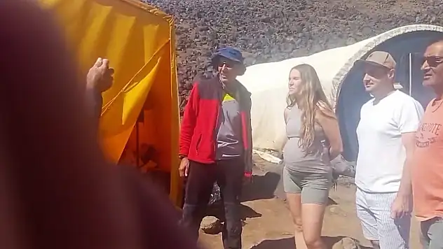 Hamile turist dağcı Ağrı Dağı'na tırmanacak!