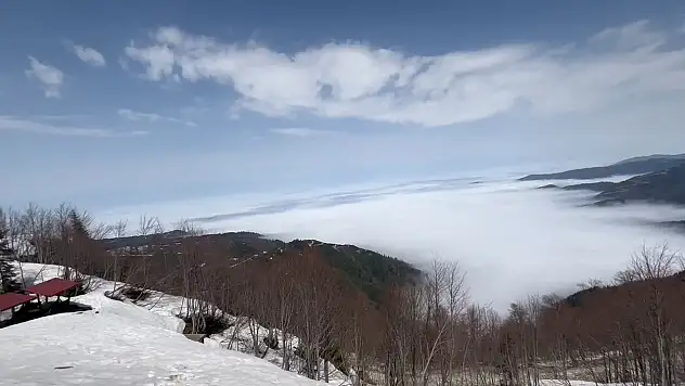 Rize'nin Handüzü Yaylası'nda Doğa Şöleni