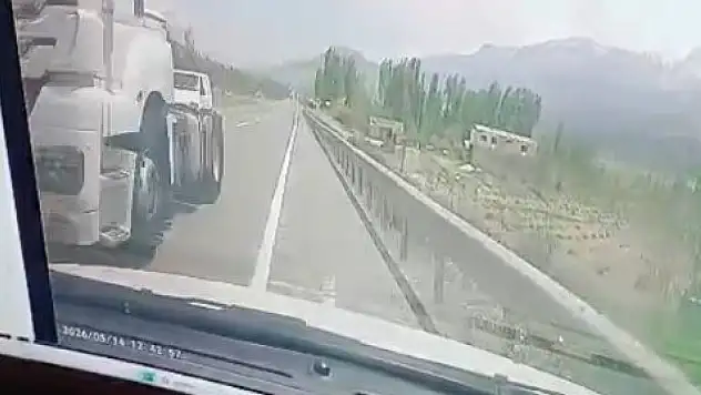 Niğde yolunda facianın eşiğinden dönüldü!