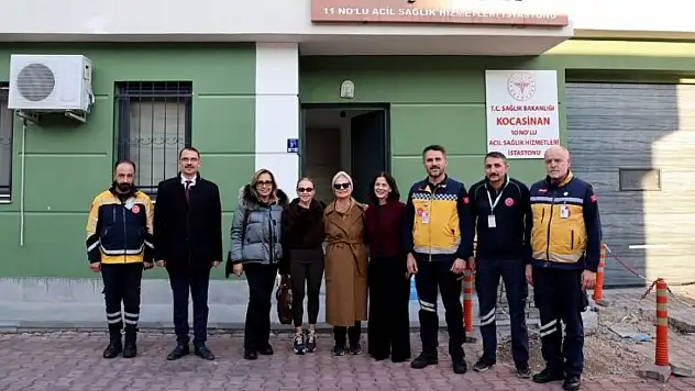 Hayırsever Tacir Ailesi İl Sağlık Müdürü Erşan'ı ziyaret etti