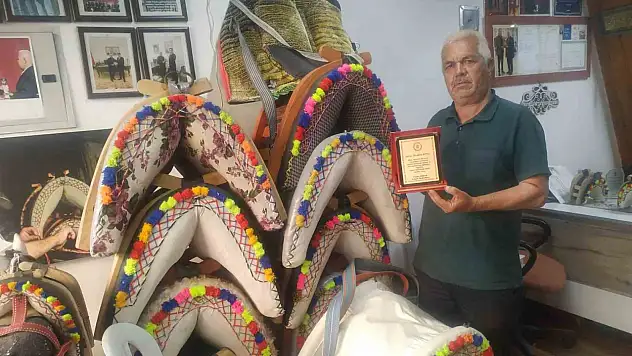 Yarım asırlık semer ustasına bakanlıktan ödül