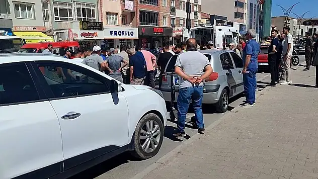 Trafik magandası yayaya çarptı