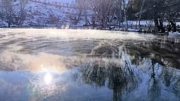 Sivas'ta her yer dondu bir orası donmadı