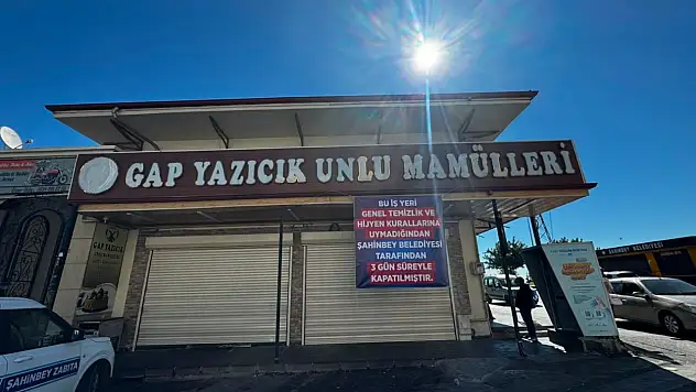 Hijyen kurallarını hiçe sayan fırın mühürlendi!