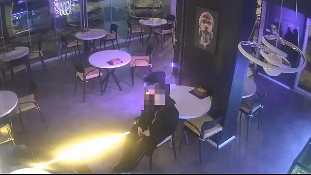 Kayseri'de kafeye 6 gün üst üste giren hırsız yakalandı