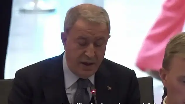 Hulusi Akar'dan Danimarka'da sert sözler!