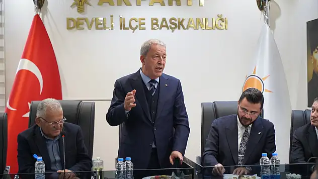 Hulusi Akar'dan Develi'ye OSB müjdesi