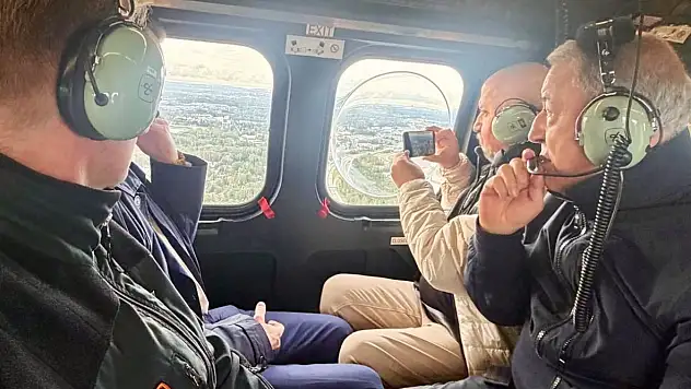 Hulusi Akar, Finlandiya-Rusya sınır hattında incelemelerde bulundu!