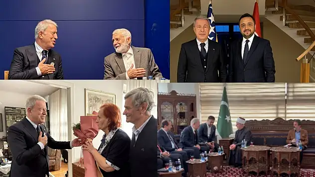 Hulusi Akar'ın Bosna mesaisi: Peş peşe ziyaretler!