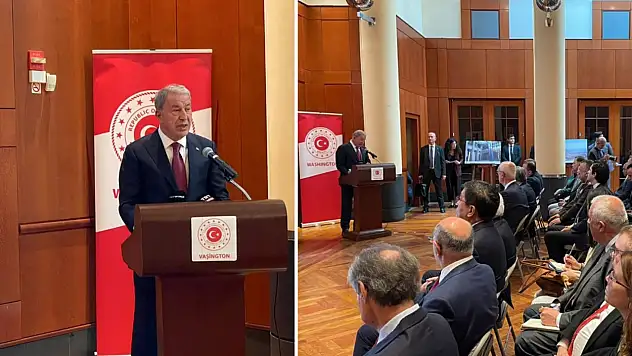 Hulusi Akar, Washington'da düzenlenen programa katıldı: Dikkat çeken mesajlar...