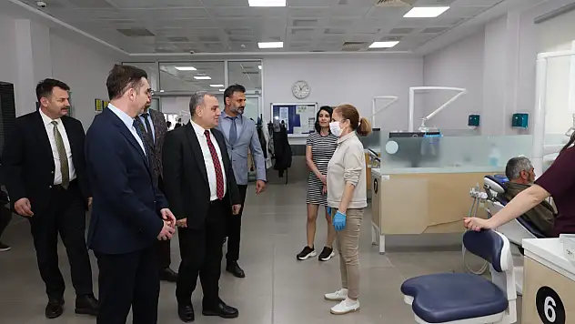 İç Anadolu Bölgesi'nin en önemli tesisleri arasında yer alıyor: Rektör Altun'dan dikkat çeken ziyaret!