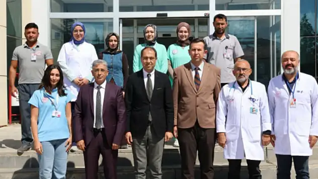 İl Sağlık Müdürü Mehmet Erşan'dan Felahiye Devlet Hastanesi'ne ziyaret