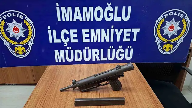 İmamoğlu'nda huzur uygulamasında silah ele geçirildi: 3 tutuklama