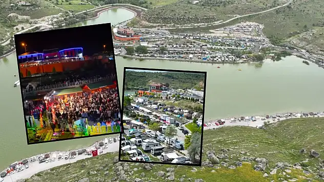 İncesu 3'üncü Kamp-Karavan Festivali On Binlerce Kişiyi Ağırladı