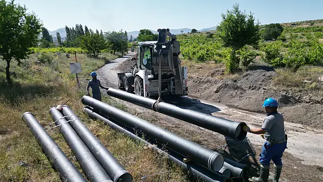 İncesu'da 15 mahallede su iletim kapasitesi arttırıldı