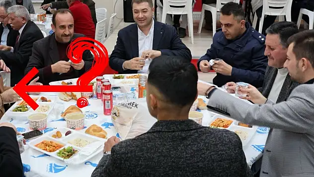 İncesu'da dikkat çeken iftar programına bakın hangi başkan katıldı!