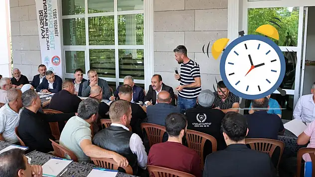 İncesu'da muhtarlar mahalle mesaisinde: Büyükkılıç ile dikkat çeken istişare!