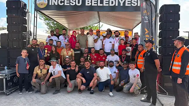 İncesu'da Off-Road coşkusu: 32 ilden 57 takım kıyasıya yarıştı
