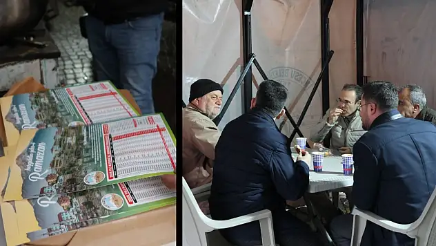İncesu'da sokaklar dayanışma ile ısındı – Ramazan öncesi sıcak çorba ve imsakiye dağıtıldı!