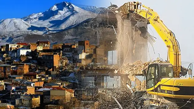 İncesu'da yıkım işi! 45 gün sürecek