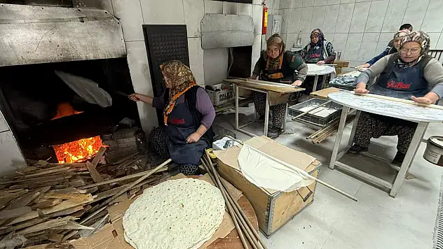 İncesu'da yufkalar satış rekoru kırıyor