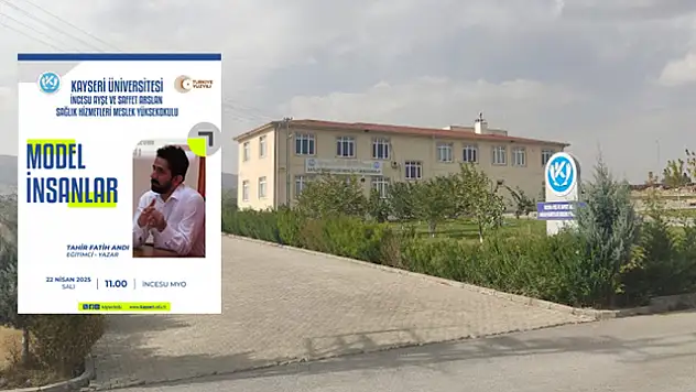 İncesu MYO'da söyleşi hazırlığı