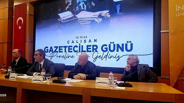 İnönü Üniversitesi'nde gazetecilere özel panel