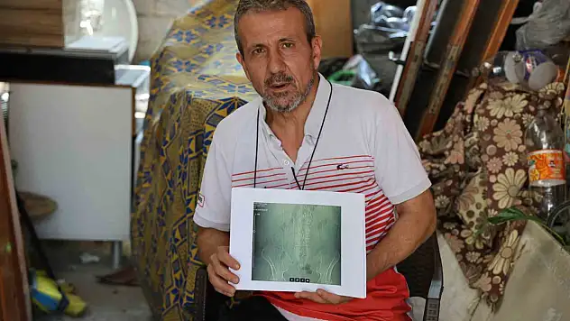 Ameliyatta belinde panç unutuldu