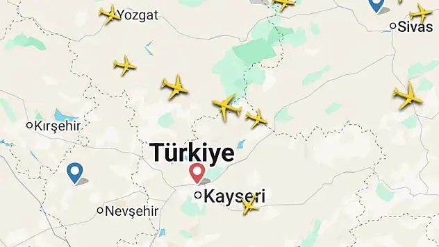 İstanbul Kayseri uçağı iniş yapamadı!