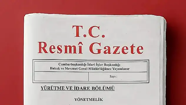 İşte 25 Ocak 2026 Resmi Gazete kararları!