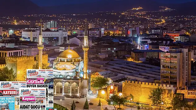 İşte Kayseri Gazetelerinde 11 Aralık Perşembe gündemi…