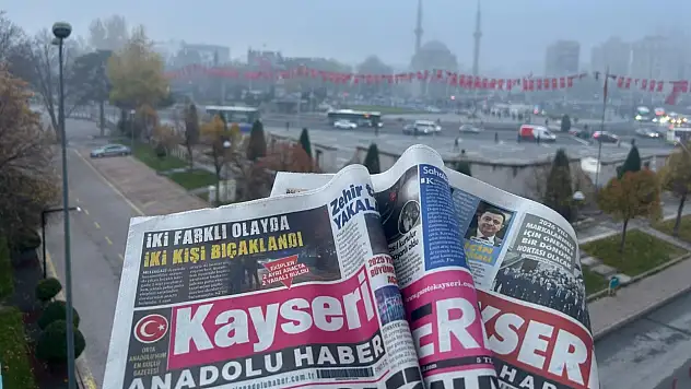 İşte Kayseri Gazetelerinde 2 Aralık Salı gündemi…