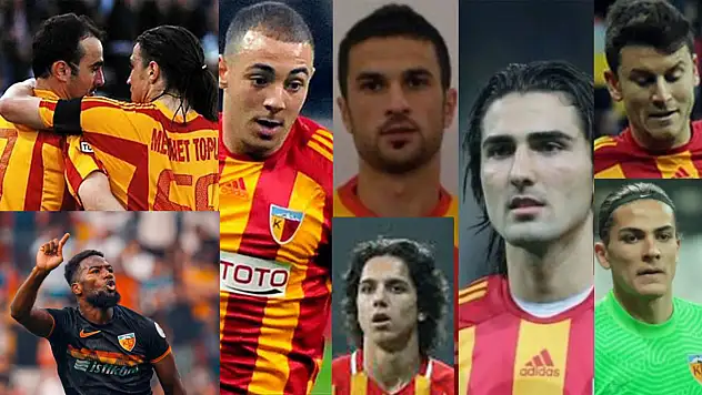 İşte Kayserispor tarihinin en pahalı satışları: 22 futbolcudan tam 66 milyon euro...