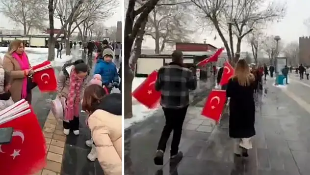 İyilik Abisi yaptı yapacağını: Kayseri meydanı kırmızıya büründü!
