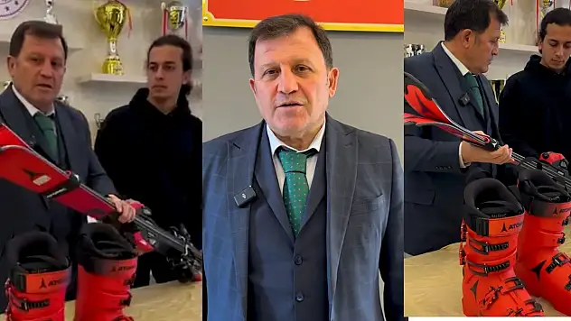 Kabakcı'dan dereceyle dönen Kayserili sporcuya malzeme desteği!