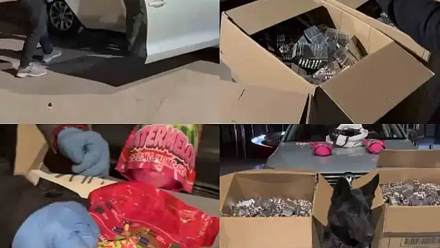 Kahramanmaraş'ta 170 bin adet uyuşturucu hap ele geçirildi!