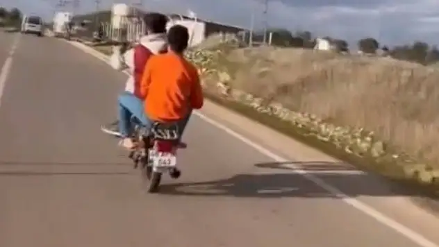 Akrobatik hareketler yapan motosikletliye 47 bin TL ceza