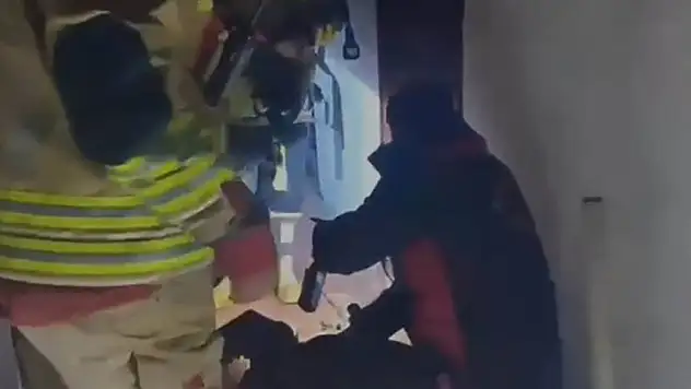 Kahramanmaraş'ta evde yangın çıktı: İtfaiye vatandaşı böyle kurtardı!