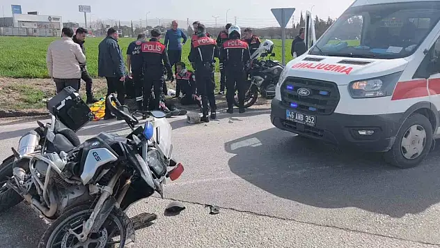 Kahramanmaraş'ta polislere çarpan ehliyetsiz sürücü 2 polisi yaraladı