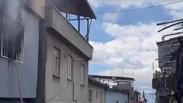 Kahramanmaraş'ta ev yangını: 1 yaralı