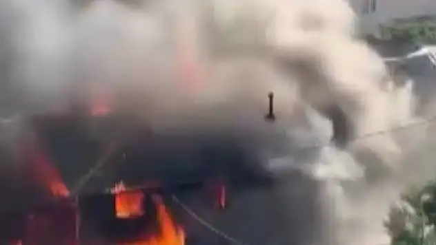 Kahramanmaraş'ta ev yangını paniğe neden oldu